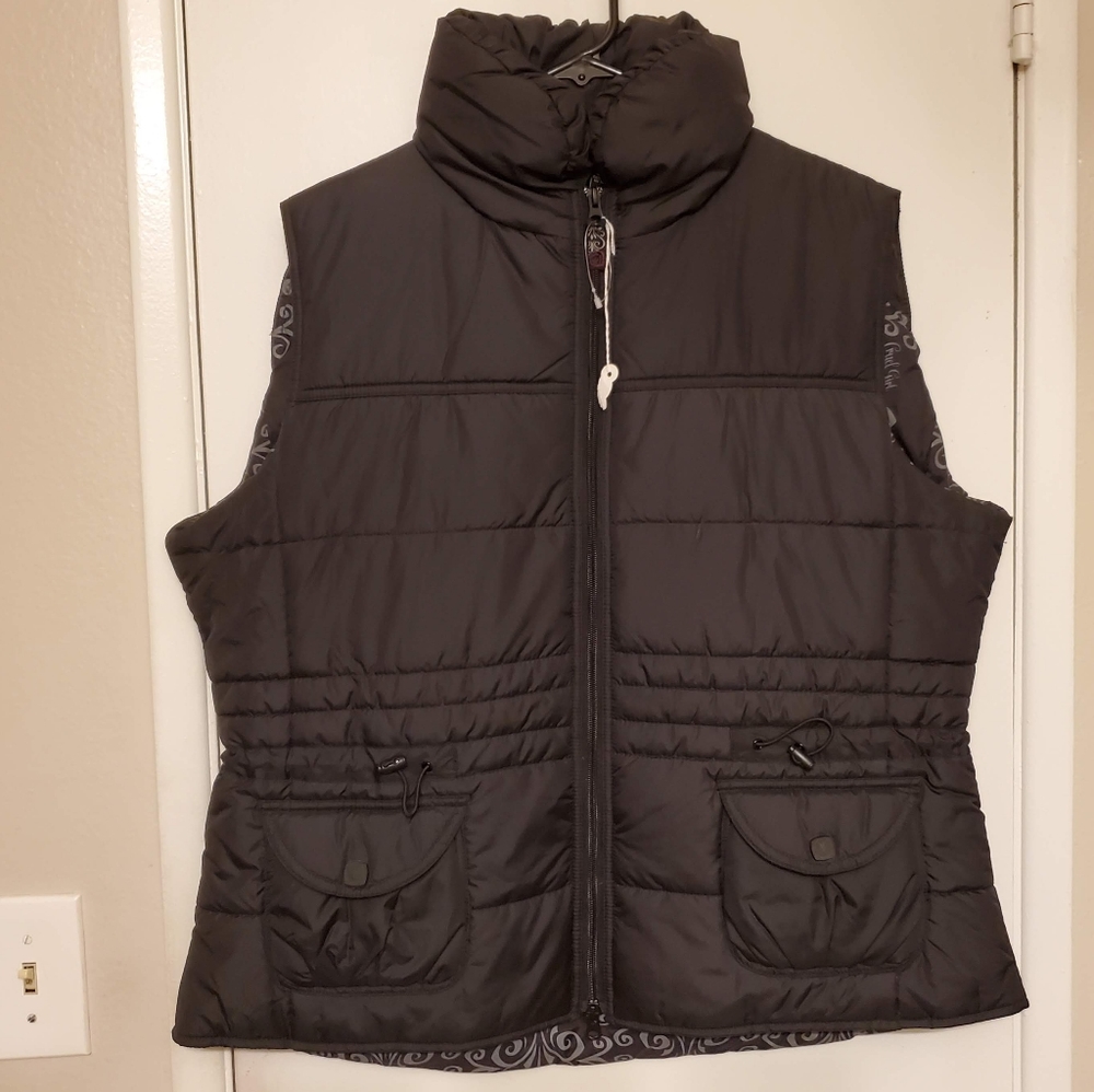 Cruel Girl Black Puffer Vest XXL NWT